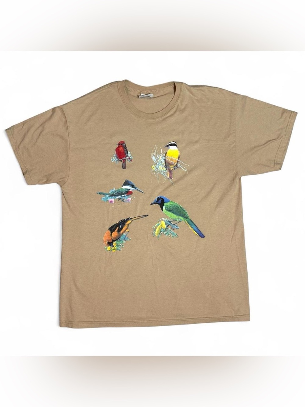 21.5x28 | 2000s Birds Vintage T-Shirt